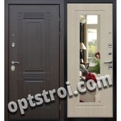 Входная металлическая дверь с зеркалом модель - ДЗ-020